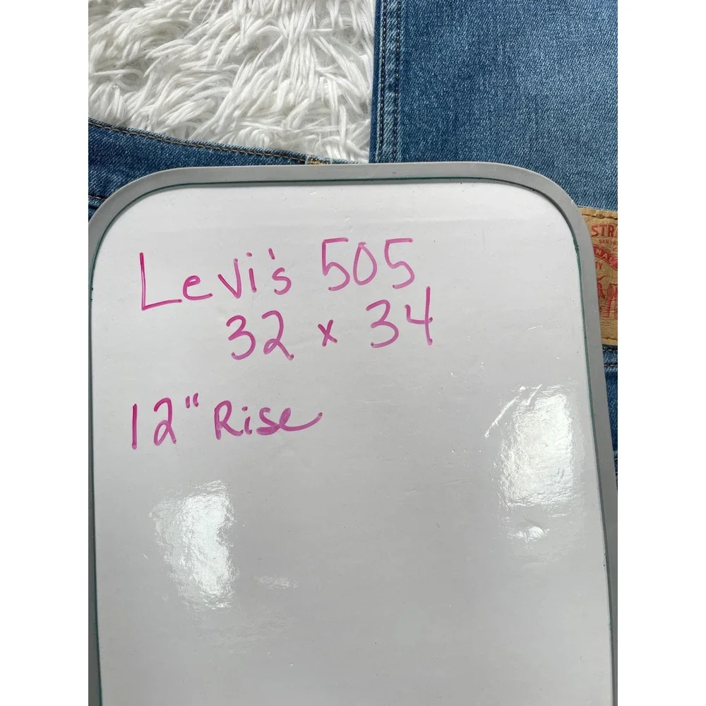 Levi's 505 Regular Fit Straight Leg Jeans